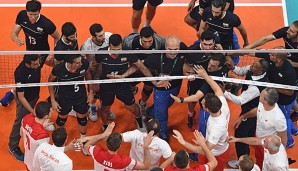 Nach dem Spiel kam es zwischen Polen und dem Iran zu Auseinandersetzungen
