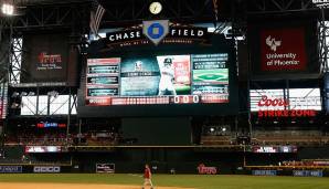 Chase Field - Arizona Diamondbacks - 66,4 Millionen Dollar - Laufzeit: 30 Jahre (1998-2028) - 2,2 Millionen Dollar pro Jahr