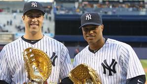 Mark Teixeira (l.) und Robinson Cano spielten einst gemeinsam für die New York Yankees.