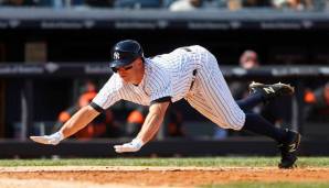 Brett Gardner - Outfielder, New York Yankees: "Gardy" ist seit Jahren underrated und die Zuverlässigkeit in Person. Er kommt auf Base, ist ein guter Base Runner und spielt auch noch exzellente Defense im Starensemble aus der Bronx.