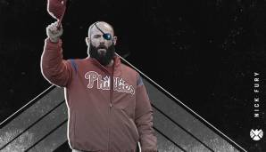 JAKE ARRIETA (Philadelphia Phillies): Nick Fury. Ein Anführer, der sein (junges) Team in die Schlacht führt. Und er scheint nicht wirklich zu altern.