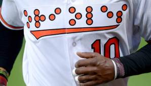 Die Baltimore Orioles sind das erste Sportteam, das in Trikots mit Blindenschrift spielte.