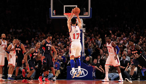 Jeremy Lin und die New York Knicks feierten ihren 17. Saisonsieg