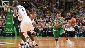 Beim Comeback von Rajon Rondo im Celtics-Jersey hatte Ex-Kollege Kevin Garnett das Nachsehen