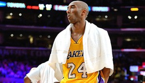 Lakers-Star Kobe Bryant will zum Start der neuen Saison wieder fit sein