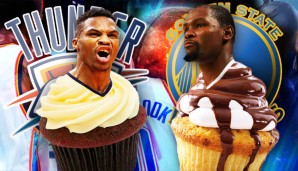 Das ewige Duell der Cupcakes - Russell Westbrook und Kevin Durant