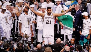 19 Jahre lang war Tim Duncan das Gesicht der San Antonio Spurs