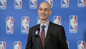 Adam Silver ist der Commissioner der NBA