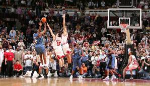 2005 war Gilbert Arenas in seiner Prime und kegelte mit den Wizards die Bulls raus.