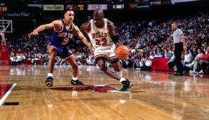 Gestatten, Michael Jordan! Seine Bulls standen 1993 kurz vor dem Aus gegen New York, doch die East Finals wurden noch umgebogen.