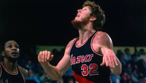 Der nächste Zeitsprung: In den Finals 1977 triumphierten die Blazers um Bill Walton nach 0-2-Rückstand gegen die Philadelphia 76ers.