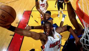 Das wohl bitterste 0-2-Comeback aus deutscher Sicht: In den Finals 2006 klaute Dwyane Wade mit seinen Heat die Meisterschaft von den Mavericks.
