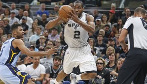 Platz 9: Kawhi Leonard (San Antonio Spurs): 447,25 Punkte