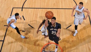 Anthony Davis (New Orleans Pelicans, Center, 343 Punkte): 28 Punkte, 11,8 Punkte