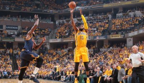 Paul George (Indiana Pacers, Forward, 40 Punkte): 23,7 Punkte, 6,6 Rebounds