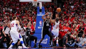 2012 WCSF, Game 3: Nach 24-Punkte-Rückstand gegen die Clippers drehte Tim Duncan noch einmal die Uhr zurück. 19 Punkte machte er alleine im dritten Viertel und brachte den Spurs ihre 3-0-Führung.