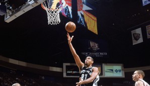 PLATZ 4: Tim Duncan (2003: 24,7 Punkte, 15,4 Rebounds, 5,3 Assists, 3,3 Blocks) - Timmy in seiner Blüte. In den Finals zerriss er die Nets im Alleingang