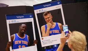 Kristaps Porzingis (#4 von den Knicks) wurde schon früh mit diesem Instagram bekannt gemacht. Der Lette vergaß nie und flirtet seitdem gerne mit den Girls in den sozialen Medien.