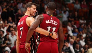 Platz 11: Miami Heat – Goran Dragic (20,3 Punkte, 3,8 Rebounds, 5,8 Assists) und Dion Waiters (15,8 Punkte, 3,3 Rebounds, 4,3 Assists)