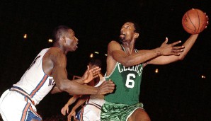 Platz 1: BILL RUSSELL (1956, Boston Celtics) - 1. Pick: Sihugo Green (Royals) - Vita: Hall of Famer, Rekord-Champion (11x), MVP (5x), All-Star (12x), All-NBA (11x), 963 Spiele in der NBA