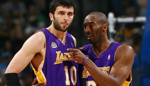 Vladimir Radmanovic spielte bei den Los Angeles Lakers mit Kobe Bryant