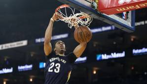 Platz 6: Anthony Davis (New Orleans Pelicans) - letztes Jahr: 6