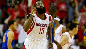 Platz 8: James Harden (Houston Rockets) - letztes Jahr: 8