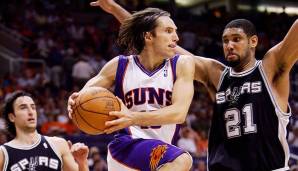 Platz 12: Phoenix Suns 2004/05 - Offensivrating: 114,5 - Aus im Western Conference Final gegen die San Antonio Spurs (1-4)