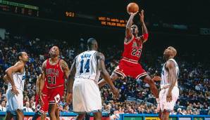 Platz 5: Chicago Bulls 1995/96 - Offensivrating: 115,2 - NBA Champion
