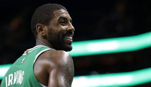 Kyrie Irving fühlt sich im grünen Celtics-Trikot offensichtlich pudelwohl. Das Resultat in der Preseason? Gut 15 Punkte in 23 Minuten bei 50 Prozent Feldwurf- und 62 Prozent Dreierquote