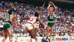 Platz 20: Boston Celtics 1985/86 - Netrating: 9,2 - Champion