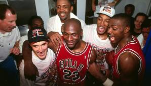 Platz 15: Chicago Bulls 1990/91 - Netrating: 9,4 - Champion