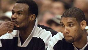 Platz 13: San Antonio Spurs 2000/01 - Netrating: 9,8 - Aus in den Conference Finals gegen die Lakers (0-4)