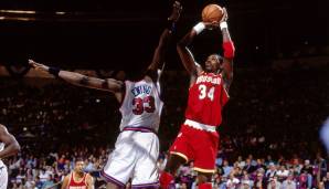Platz 10: Hakeem Olajuwon (Houston Rockets, Toronto Raptors, 1984-2002): 10.749 Field Goals