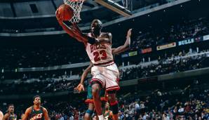 Platz 5: Michael Jordan (Chicago Bulls, Washington Wizards, 1984-2003): 12.192 Field Goals