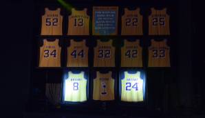 Die Ahnengalerie der Lakers - viel legendärer geht nicht!