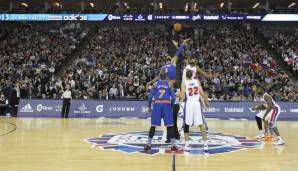 Wir springen ins Jahr 2013 - die Pistons bitten zum Duell mit den New York Knicks