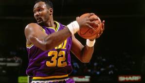 Platz 12: KARL MALONE (1985-2004) - 2.085 Steals in 1.476 Spielen - Jazz, Lakers.