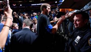 Dirk Nowitzki ist auch auswärts im Madison Square Garden ein gern gesehener Gast.
