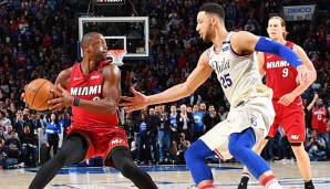 Dwyane Wade brachte den Miami Heat das Momentum gegen die Philadelphia 76ers