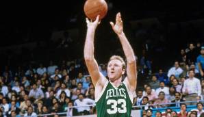 Platz 9: Larry Bird (1979-1992, Boston Celtics)