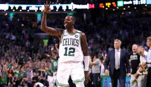 Platz 9: Terry Rozier (Boston Celtics): 218 Punkte, 66 Rebounds, 69 Assists - 314,5 Dunkest-Punkte (12 Spiele).