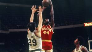 Houston Rockets: Elvin Hayes, 1968/69: 28,4 Punkte, 17,1 Rebounds, 1,4 Assists – All-Star und All-Rookie First Team.