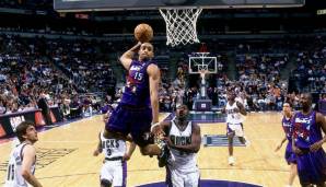 Toronto Raptors: Vince Carter, 1998/99: 18,3 Punkte, 5,7 Rebounds, 3 Assists – Rookie of the Year.