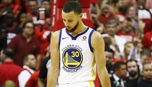 Stephen Curry erzielte gegen die Houston Rockets 22 Punkte.