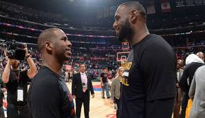Chris Paul und LeBron James sind gute Freunde