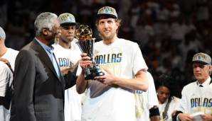 2011 - ... und Finals MVP! Mehr geht nicht, Dirks Karriere ist gekrönt.