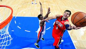 Die New Orleans Pelicans sorgen für die bereits vierte Pistons-Niederlage in Folge.