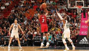 Dwyane Wade hat den Miami Heat den Sieg an der Linie gesichert.