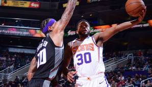 Troy Daniels (Phoenix Suns) - Statistiken 2018/19: 5,6 Punkte, 1,1 Rebounds, 40,2 Prozent FG, 39,4 Prozent Dreier, 13,2 Minuten in 28 Spielen.